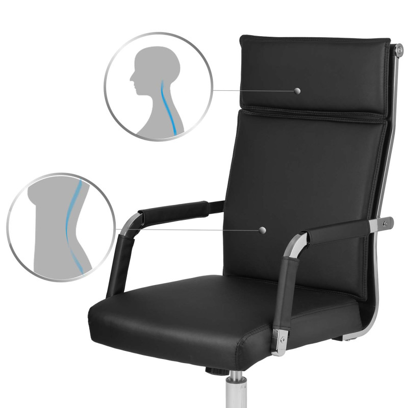 Sofotel Koiba juodas biuro fotelis