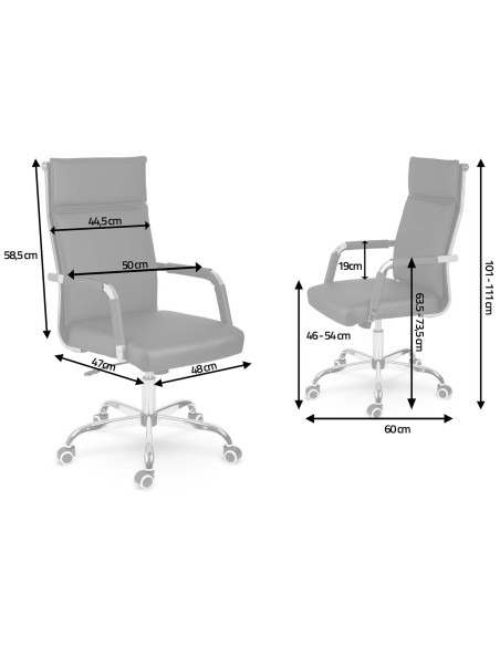 Sofotel Koiba juodas biuro fotelis Sofotel Koiba juodas biuro fotelis