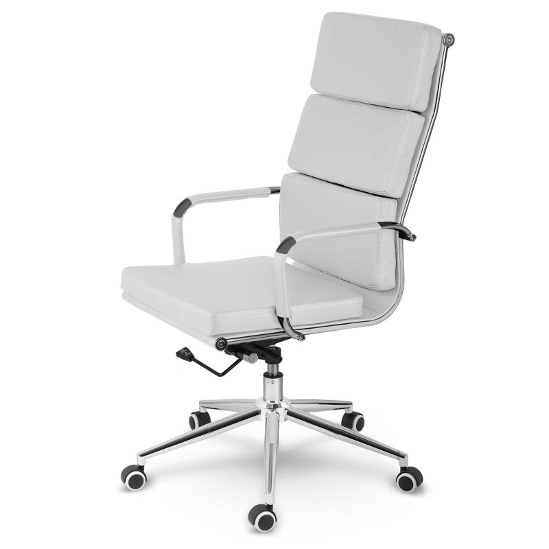 Ryokan baltas biuro fotelis