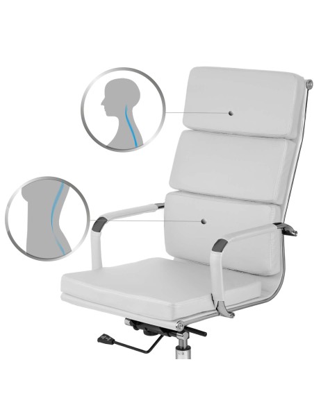 Ryokan baltas biuro fotelis Ryokan baltas biuro fotelis