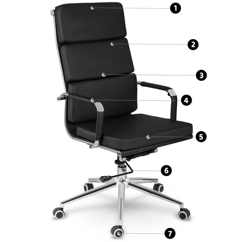 Biuro fotelis So fotelis Ryokan juodas