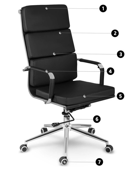 Biuro fotelis So fotelis Ryokan juodas Biuro fotelis So fotelis Ryokan juodas