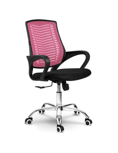 Sofotel Denar rausvos spalvos mikrotinklo biuro fotelis Sofotel Denar rausvos spalvos mikrotinklo biuro fotelis