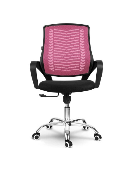 Sofotel Denar rausvos spalvos mikrotinklo biuro fotelis Sofotel Denar rausvos spalvos mikrotinklo biuro fotelis