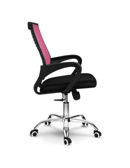 Sofotel Denar rausvos spalvos mikrotinklo biuro fotelis Sofotel Denar rausvos spalvos mikrotinklo biuro fotelis