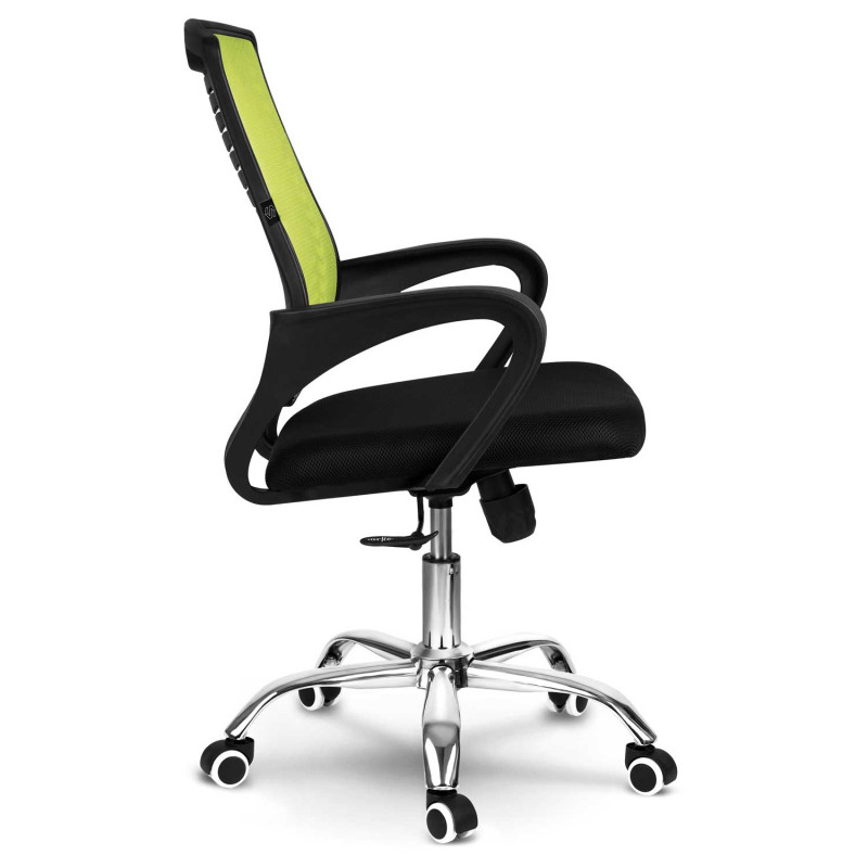 Žalia mikromesh biuro fotelis Sofotel Denar