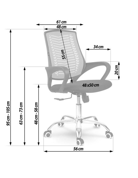 Žalia mikromesh biuro fotelis Sofotel Denar Žalia mikromesh biuro fotelis Sofotel Denar
