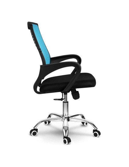 Sofotel Denar mėlynos spalvos mikrotinklo biuro fotelis Sofotel Denar mėlynos spalvos mikrotinklo biuro fotelis