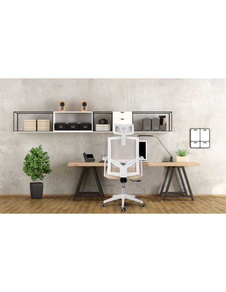 Sofotel Rotar smėlio spalvos mikrotinklo biuro fotelis Sofotel Rotar smėlio spalvos mikrotinklo biuro fotelis