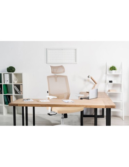 Sofotel Rotar smėlio spalvos mikrotinklo biuro fotelis Sofotel Rotar smėlio spalvos mikrotinklo biuro fotelis