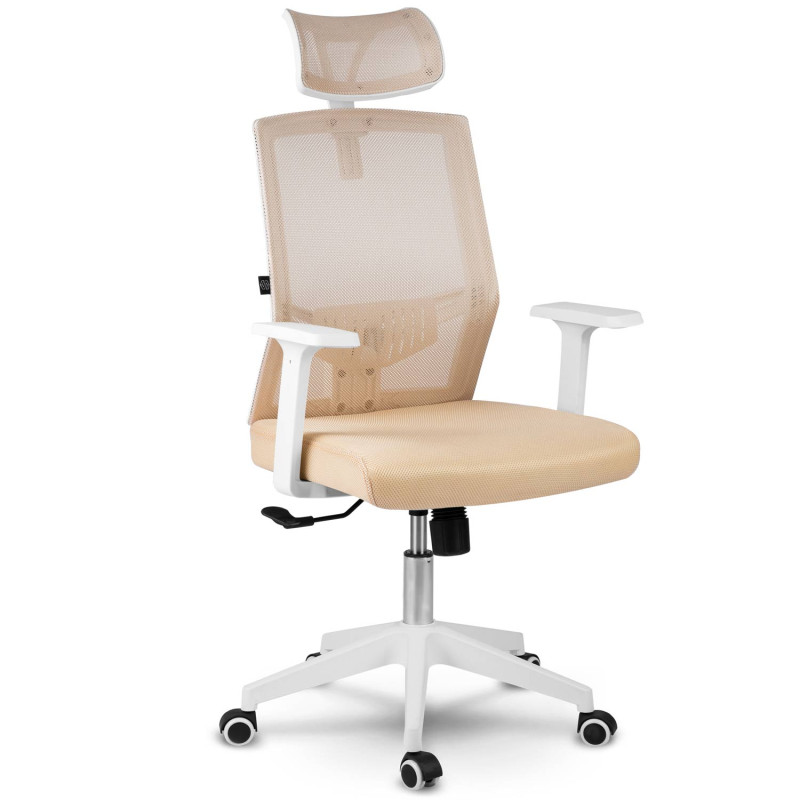 Sofotel Rotar smėlio spalvos mikrotinklo biuro fotelis