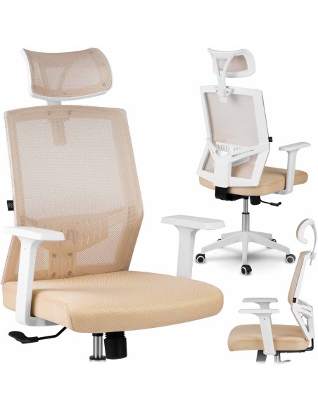 Sofotel Rotar smėlio spalvos mikrotinklo biuro fotelis Sofotel Rotar smėlio spalvos mikrotinklo biuro fotelis