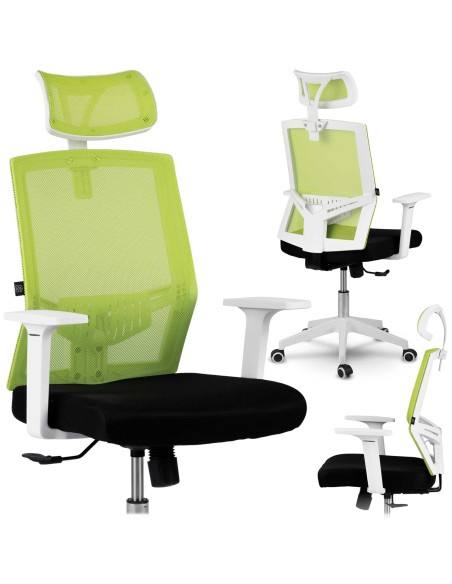 Žalia mikromesh biuro fotelis Sofotel Rotar Žalia mikromesh biuro fotelis Sofotel Rotar