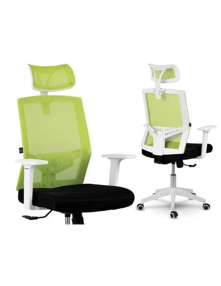 Žalia mikromesh biuro fotelis Sofotel Rotar Žalia mikromesh biuro fotelis Sofotel Rotar