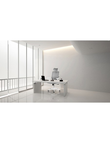 Sofotel Rotar pilkos spalvos mikrotinklo biuro fotelis Sofotel Rotar pilkos spalvos mikrotinklo biuro fotelis