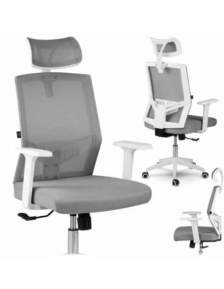 Sofotel Rotar pilkos spalvos mikrotinklo biuro fotelis Sofotel Rotar pilkos spalvos mikrotinklo biuro fotelis