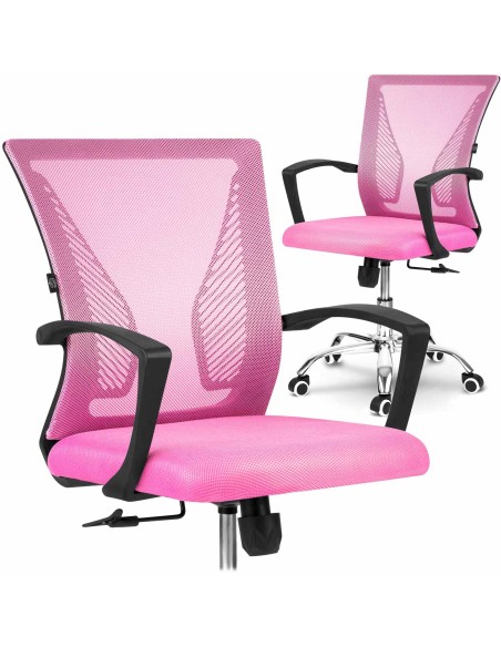 Sofotel Gontia mikromesh biuro fotelis rožinis Sofotel Gontia mikromesh biuro fotelis rožinis