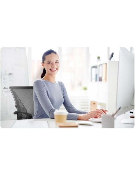 Sofotel Gontia juodas mikrotinklo biuro fotelis Sofotel Gontia juodas mikrotinklo biuro fotelis