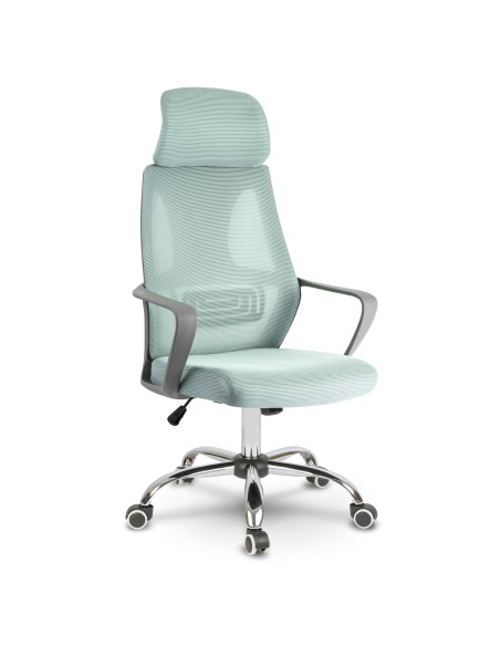 Praga mikromesh biuro fotelis - šviesiai mėlynas Praga mikromesh biuro fotelis - šviesiai mėlynas