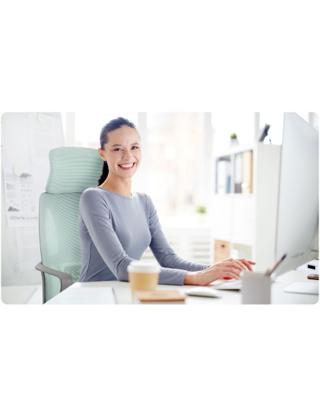 Praga mikromesh biuro fotelis - šviesiai mėlynas Praga mikromesh biuro fotelis - šviesiai mėlynas