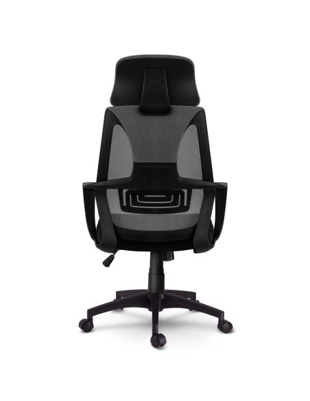 Praga mikromesh biuro fotelis - pilkas Praga mikromesh biuro fotelis - pilkas