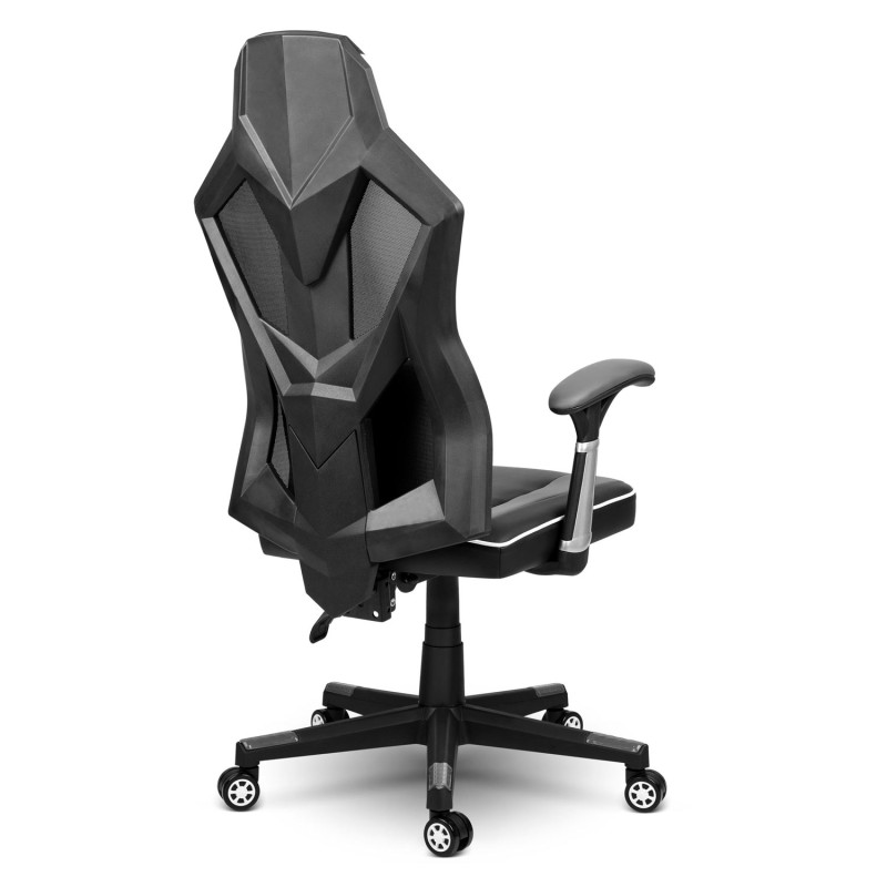 Juodai balta žaidimų kėdė Shiro