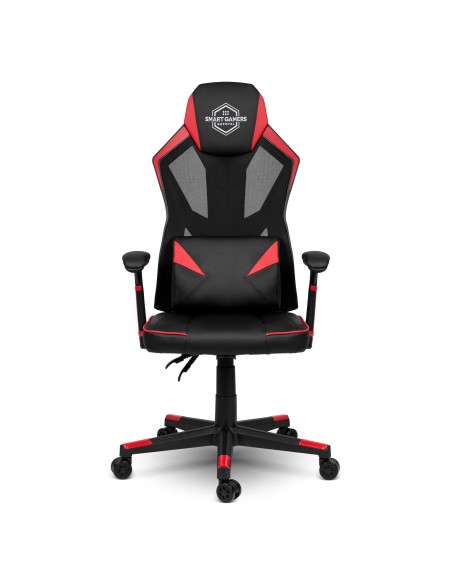 Juoda ir raudona Shiro žaidimų kėdė Juoda ir raudona Shiro žaidimų kėdė