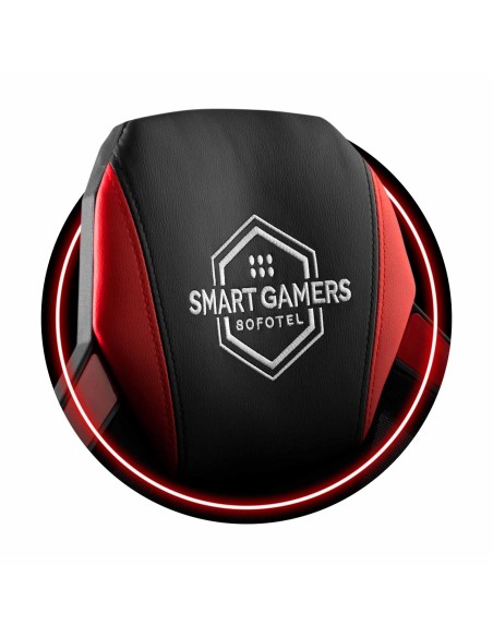 Juoda ir raudona Shiro žaidimų kėdė Juoda ir raudona Shiro žaidimų kėdė