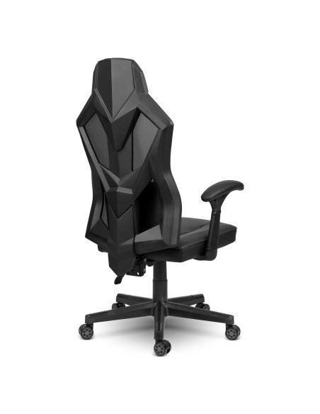 Shiro juoda žaidimų kėdė Shiro juoda žaidimų kėdė