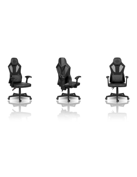 Shiro juoda žaidimų kėdė Shiro juoda žaidimų kėdė