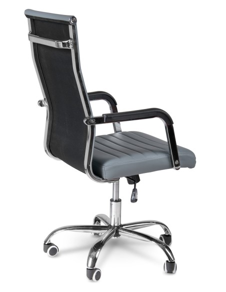 Biuro fotelis modernaus dizaino Taigi fotelis Boston pilka Biuro fotelis modernaus dizaino Taigi fotelis Boston pilka