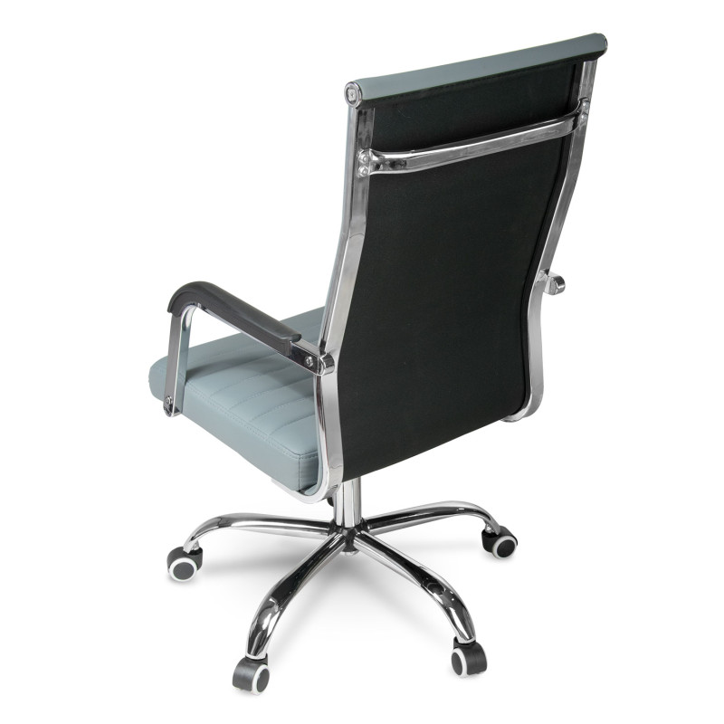 Biuro fotelis modernaus dizaino Taigi fotelis Boston pilka