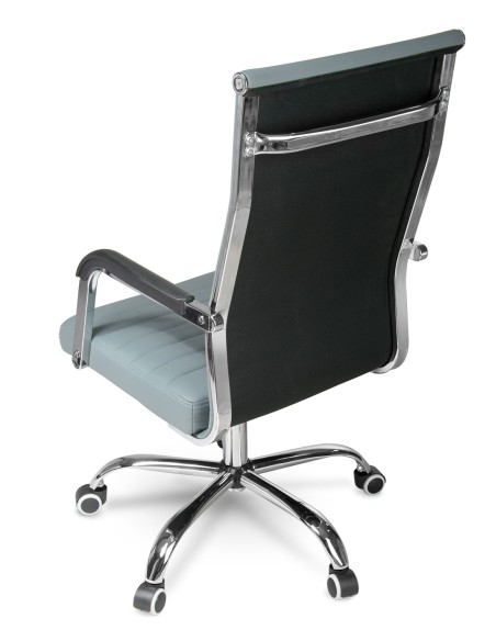 Biuro fotelis modernaus dizaino Taigi fotelis Boston pilka Biuro fotelis modernaus dizaino Taigi fotelis Boston pilka