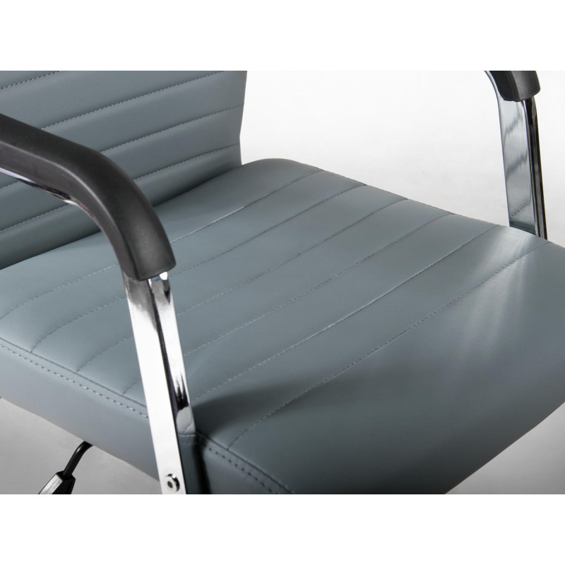 Biuro fotelis modernaus dizaino Taigi fotelis Boston pilka