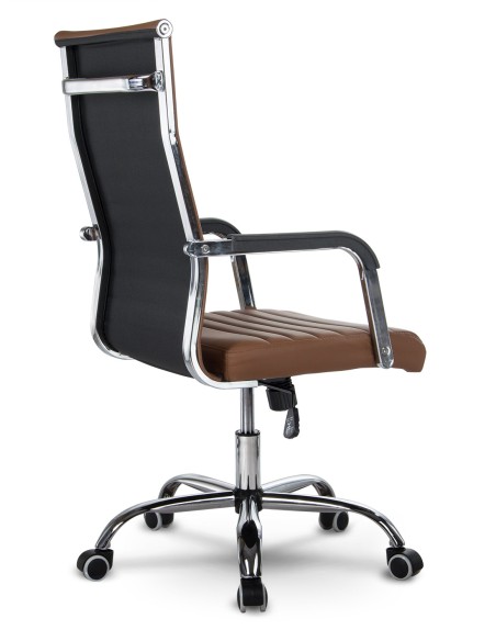 Biuro fotelis modernaus dizaino Taigi fotelis Boston rudas Biuro fotelis modernaus dizaino Taigi fotelis Boston rudas