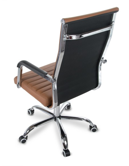Biuro fotelis modernaus dizaino Taigi fotelis Boston rudas Biuro fotelis modernaus dizaino Taigi fotelis Boston rudas