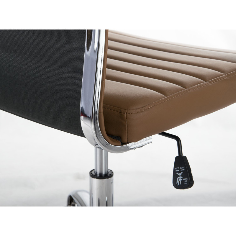 Biuro fotelis modernaus dizaino Taigi fotelis Boston rudas