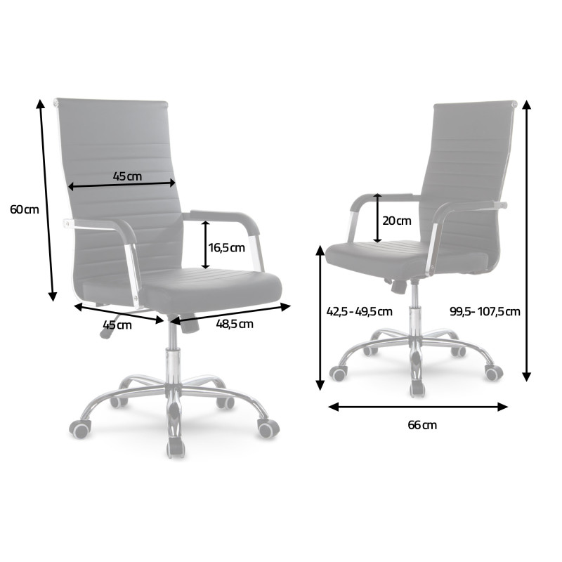 Biuro fotelis modernaus dizaino Taigi fotelis Boston rudas