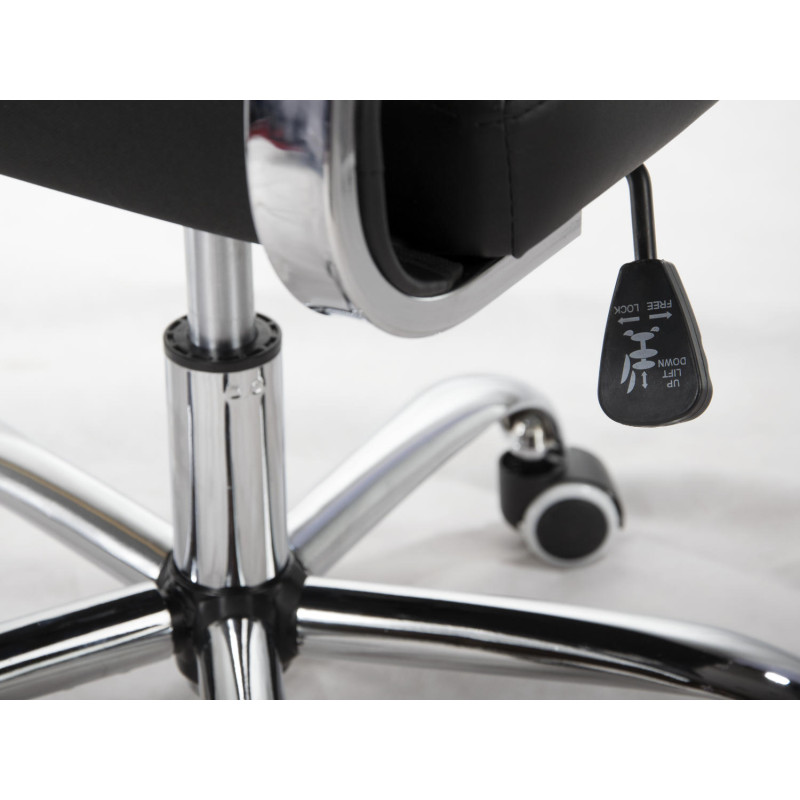 Biuro fotelis modernaus dizaino So fotelis Boston juodas