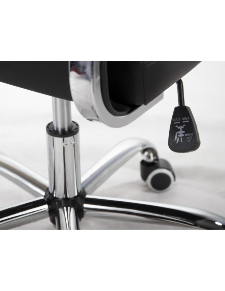 Biuro fotelis modernaus dizaino So fotelis Boston juodas Biuro fotelis modernaus dizaino So fotelis Boston juodas