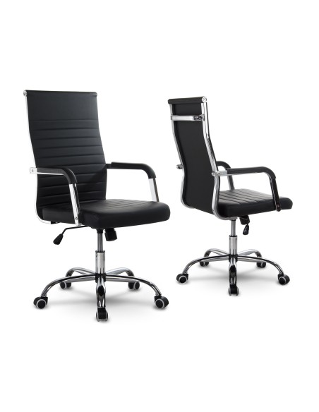Biuro fotelis modernaus dizaino So fotelis Boston juodas Biuro fotelis modernaus dizaino So fotelis Boston juodas
