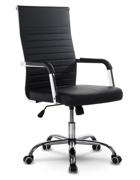 Biuro fotelis modernaus dizaino So fotelis Boston juodas Biuro fotelis modernaus dizaino So fotelis Boston juodas