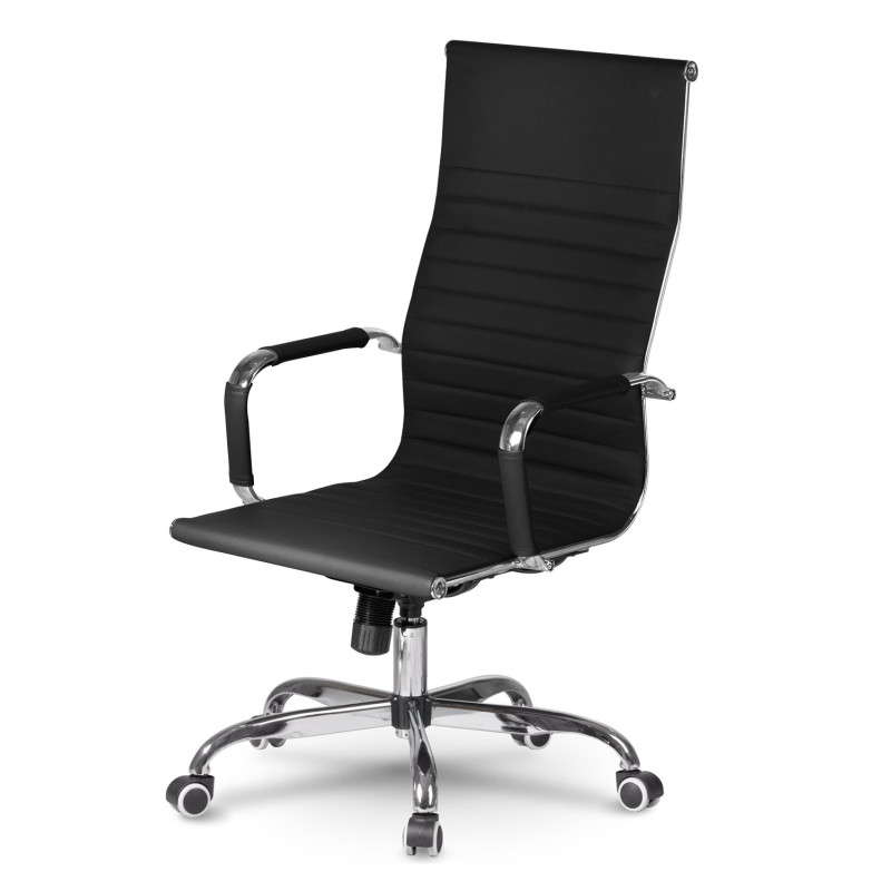 Modernaus dizaino biuro fotelis Sofotel Tokio juodas