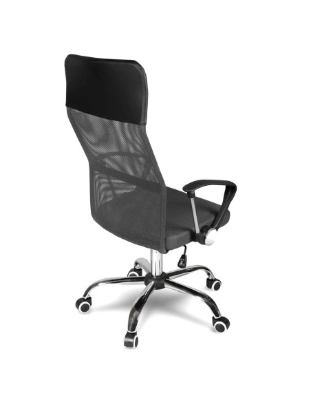 Biuro fotelis pagamintas iš mikro tinklelio So fotelis Sydney tamsiai pilka Biuro fotelis pagamintas iš mikro tinklelio So fotelis Sydney tamsiai pilka