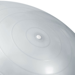 Mankštos kamuolys 65 cm NS-951 sidabrinis