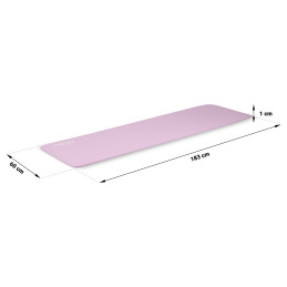 Mankštos kilimėlis 183 x 60 x 1 cm Neo-Sport - 192201 violetinė