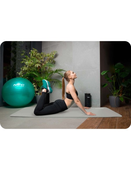 Mankštos kilimėlis 183 x 60 cm Neo-Sport - 192200 pilka Mankštos kilimėlis 183 x 60 cm Neo-Sport - 192200 pilka