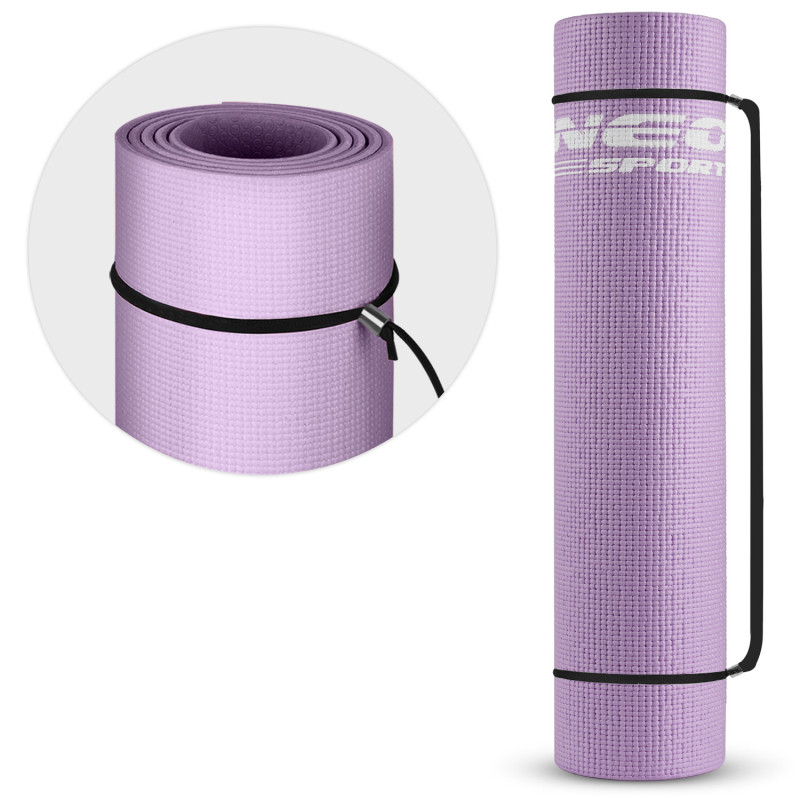 Mankštos kilimėlis 173 x 61 cm Neo-Sport - 192102 violetinė