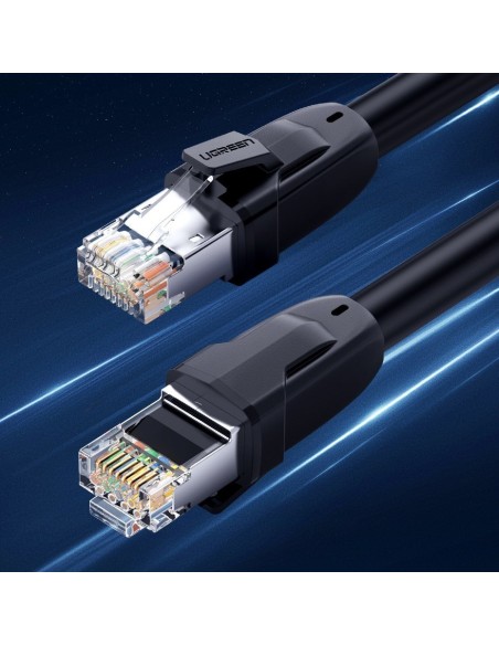 Patchcord kabelis Ethernet tinklo kabelis RJ45 Cat 8 T568B 2m Patchcord kabelis Ethernet tinklo kabelis RJ45 Cat 8 T568B 2m