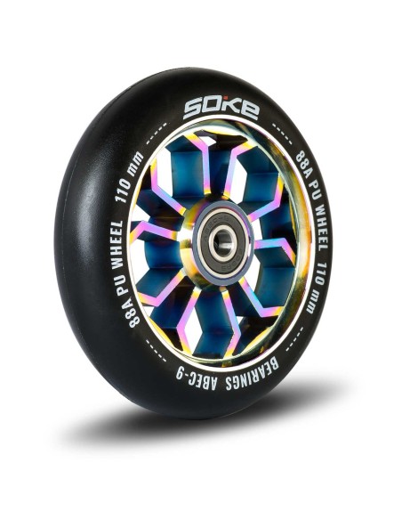 Motorolerio ratai 110 mm vaivorykštė 2 vnt. Motorolerio ratai 110 mm vaivorykštė 2 vnt.